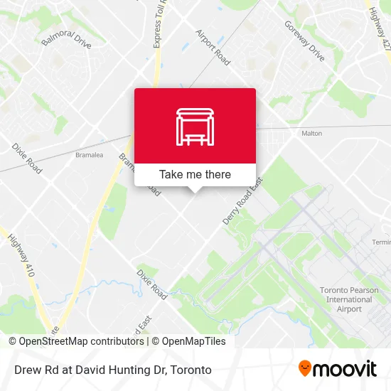 Drew Rd at David Hunting Dr map