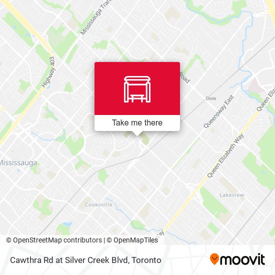 Cawthra Rd at Silver Creek Blvd plan
