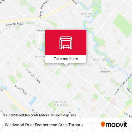 Windwood Dr at Featherhead Cres plan