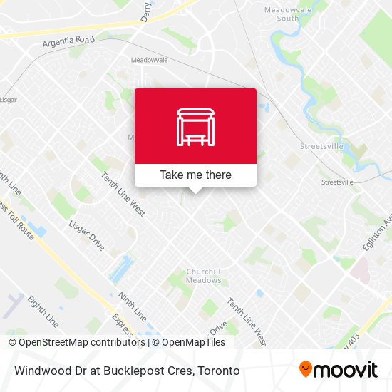 Windwood Dr at Bucklepost Cres plan
