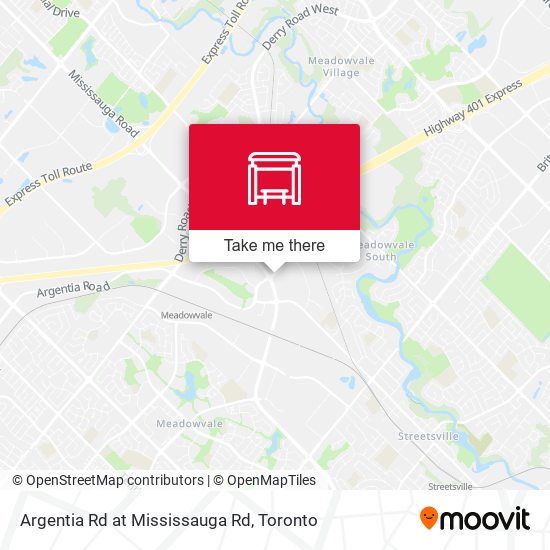 Argentia Rd at Mississauga Rd plan
