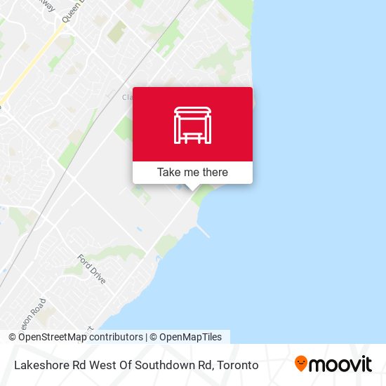 Lakeshore Rd West Of Southdown Rd map