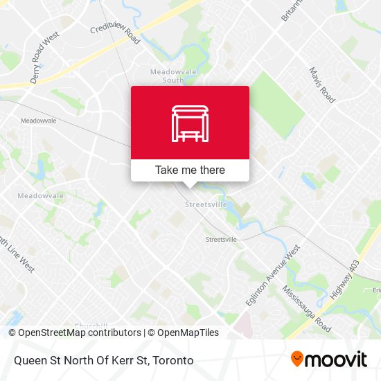 Queen St North Of Kerr St map