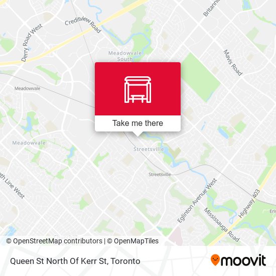 Queen St North Of Kerr St map