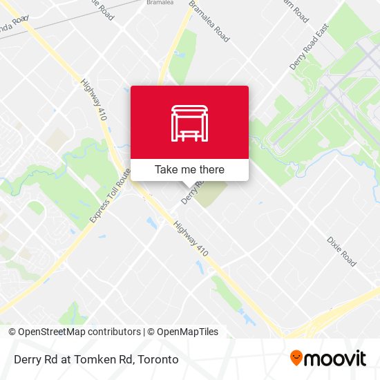 Derry Rd at Tomken Rd plan