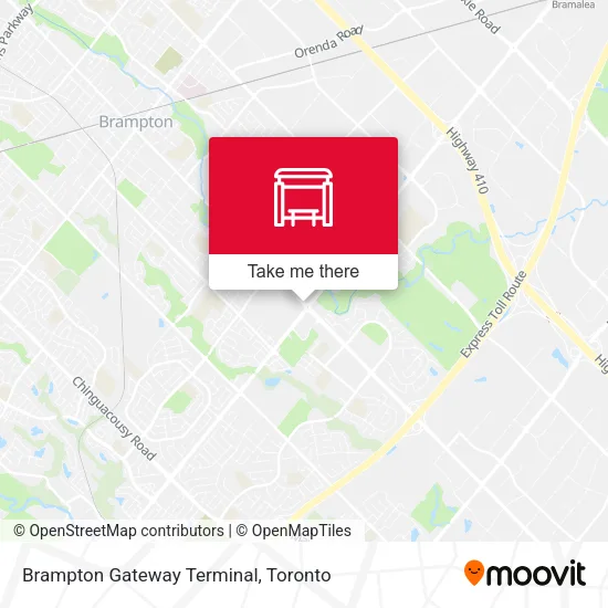 Brampton Gateway Terminal plan