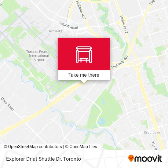 Explorer Dr at Shuttle Dr map