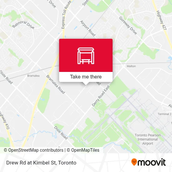 Drew Rd at Kimbel St map