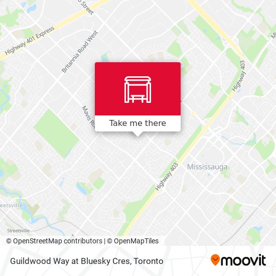 Guildwood Way at Bluesky Cres plan