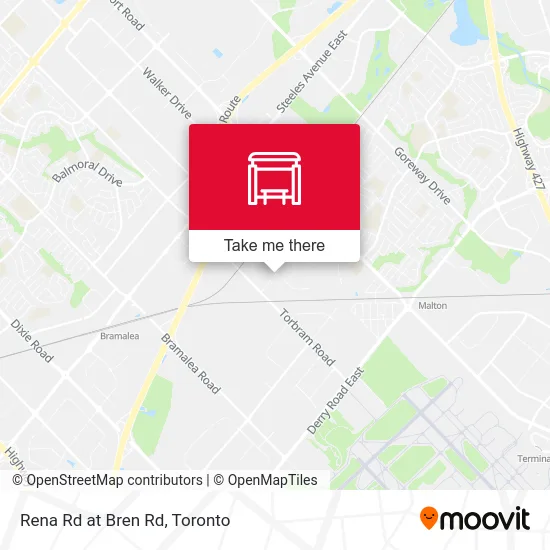 Rena Rd at Bren Rd map