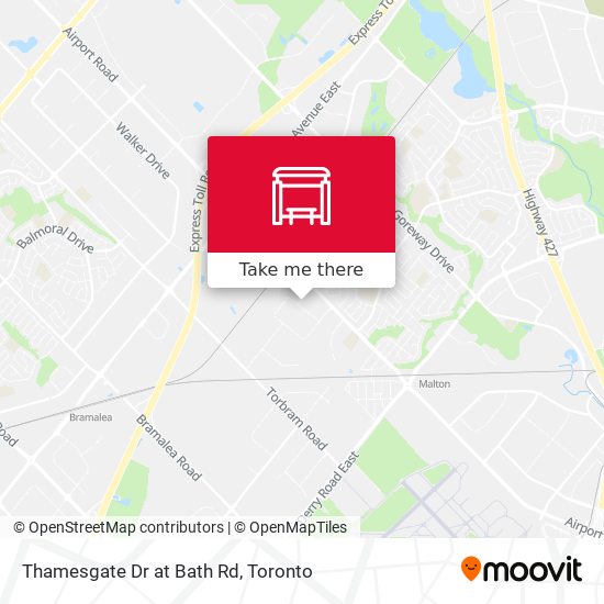 Thamesgate Dr at Bath Rd map