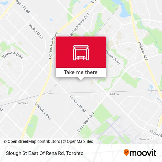 Slough St East Of Rena Rd map