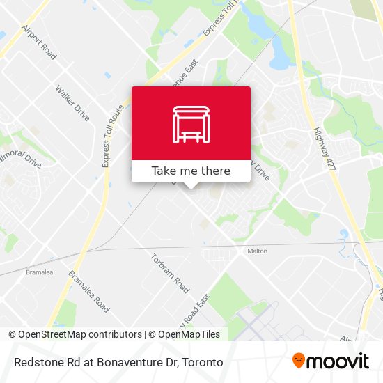 Redstone Rd at Bonaventure Dr plan
