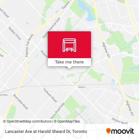 Lancaster Ave at Harold Sheard Dr map