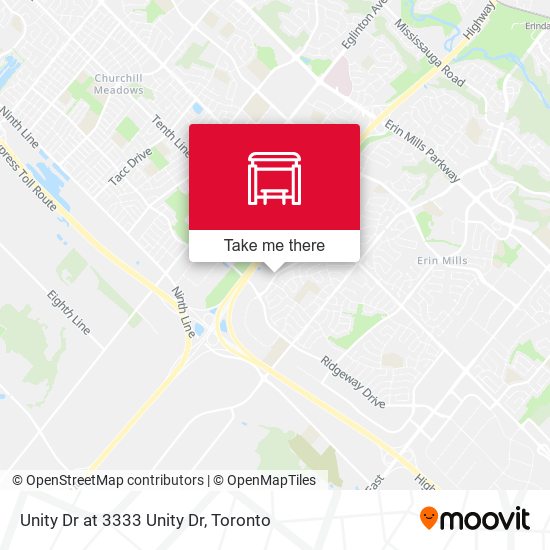 Unity Dr at 3333 Unity Dr map