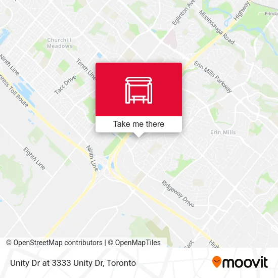 Unity Dr at 3333 Unity Dr map
