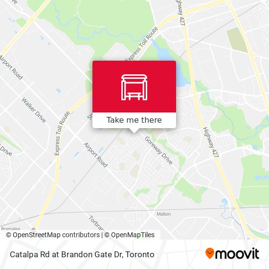 Catalpa Rd at Brandon Gate Dr map