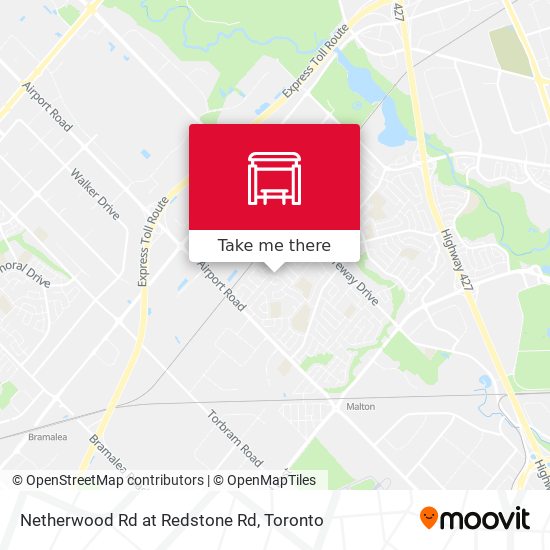 Netherwood Rd at Redstone Rd map
