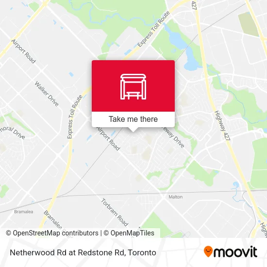 Netherwood Rd at Redstone Rd map