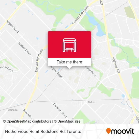 Netherwood Rd at Redstone Rd map