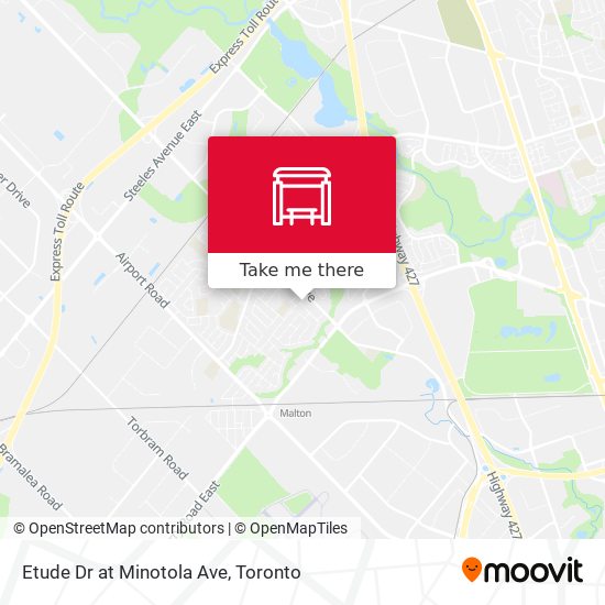 Etude Dr at Minotola Ave plan