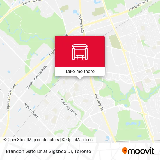 Brandon Gate Dr at Sigsbee Dr map