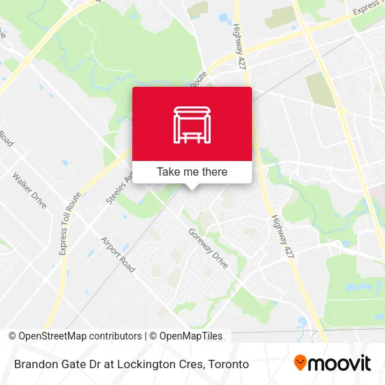 Brandon Gate Dr at Lockington Cres map