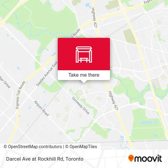 Darcel Ave at Rockhill Rd map