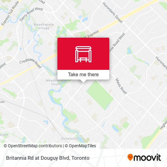 Britannia Rd at Douguy Blvd plan