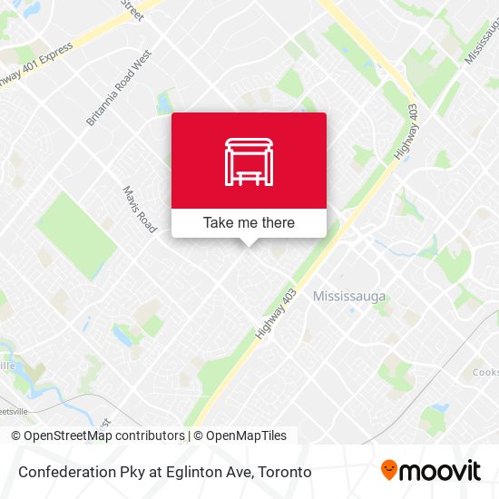 Confederation Pky at Eglinton Ave plan