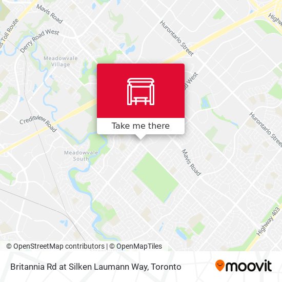 Britannia Rd at Silken Laumann Way map