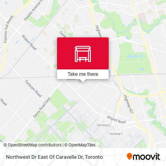 Northwest Dr East Of Caravelle Dr map
