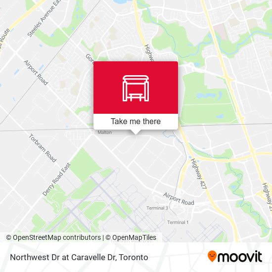 Northwest Dr at Caravelle Dr map