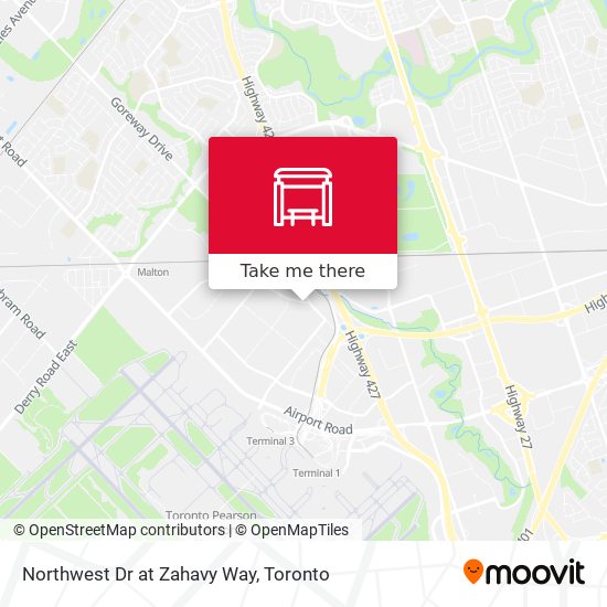 Northwest Dr at Zahavy Way map