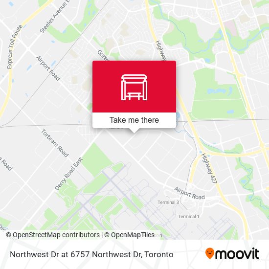 Northwest Dr at 6757 Northwest Dr map