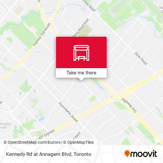 Kennedy Rd at Annagem Blvd plan