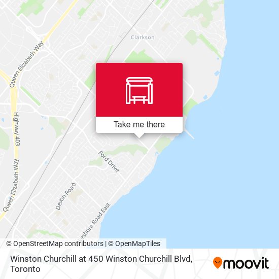 Winston Churchill at 450 Winston Churchill Blvd map