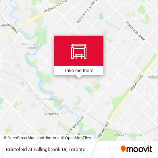 Bristol Rd at Fallingbrook Dr plan
