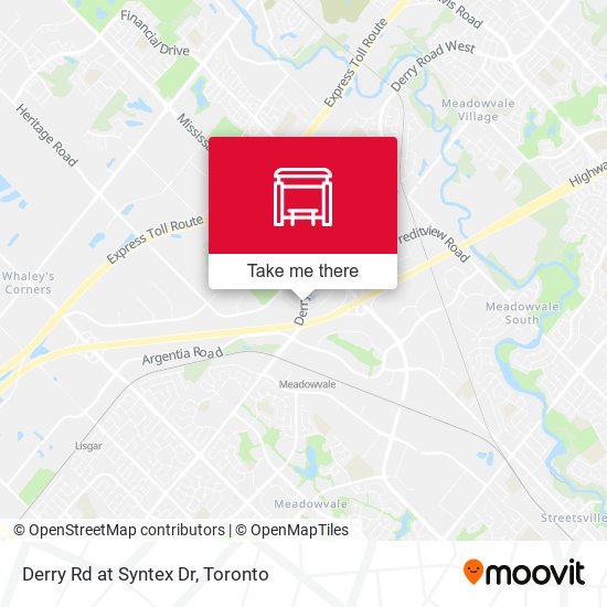 Derry Rd at Syntex Dr plan
