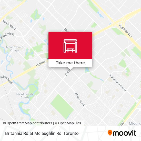 Britannia Rd at Mclaughlin Rd plan