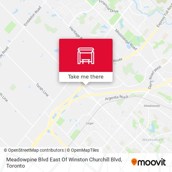 Meadowpine Blvd East Of Winston Churchill Blvd map