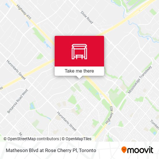 Matheson Blvd at Rose Cherry Pl plan