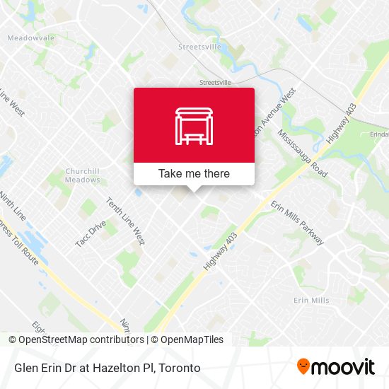 Glen Erin Dr at Hazelton Pl plan