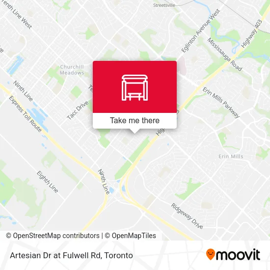 Artesian Dr at Fulwell Rd map