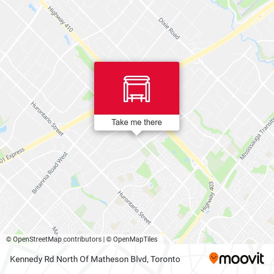 Kennedy Rd North Of Matheson Blvd map