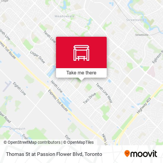 Thomas St at Passion Flower Blvd plan