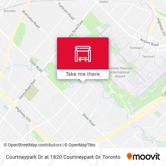 Courtneypark Dr at 1820 Courtneypark Dr map