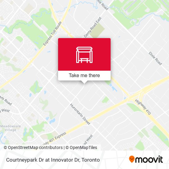 Courtneypark Dr at Innovator Dr plan