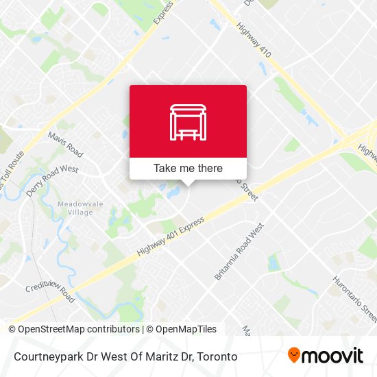 Courtneypark Dr West Of Maritz Dr map