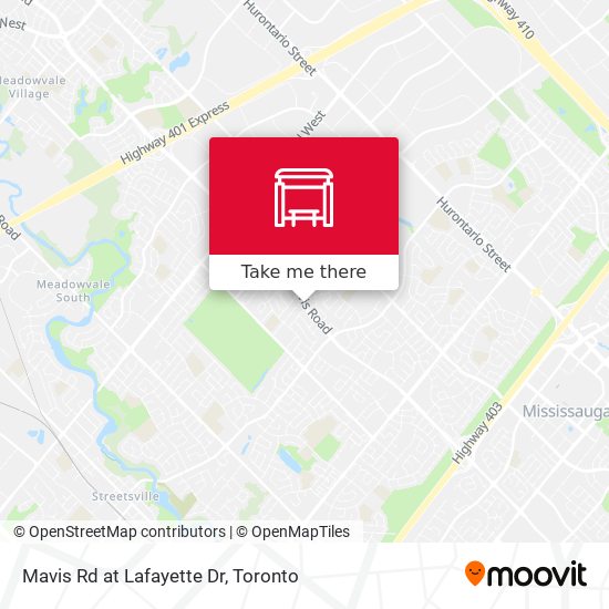Mavis Rd at Lafayette Dr plan